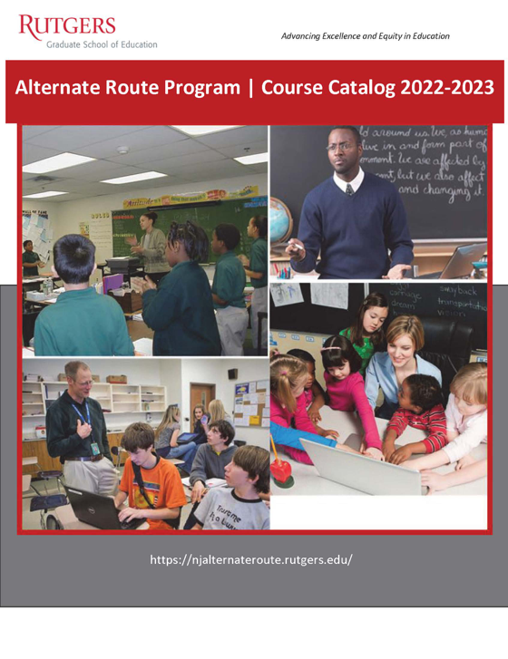 alternate  route  2022-2023 course catalog
