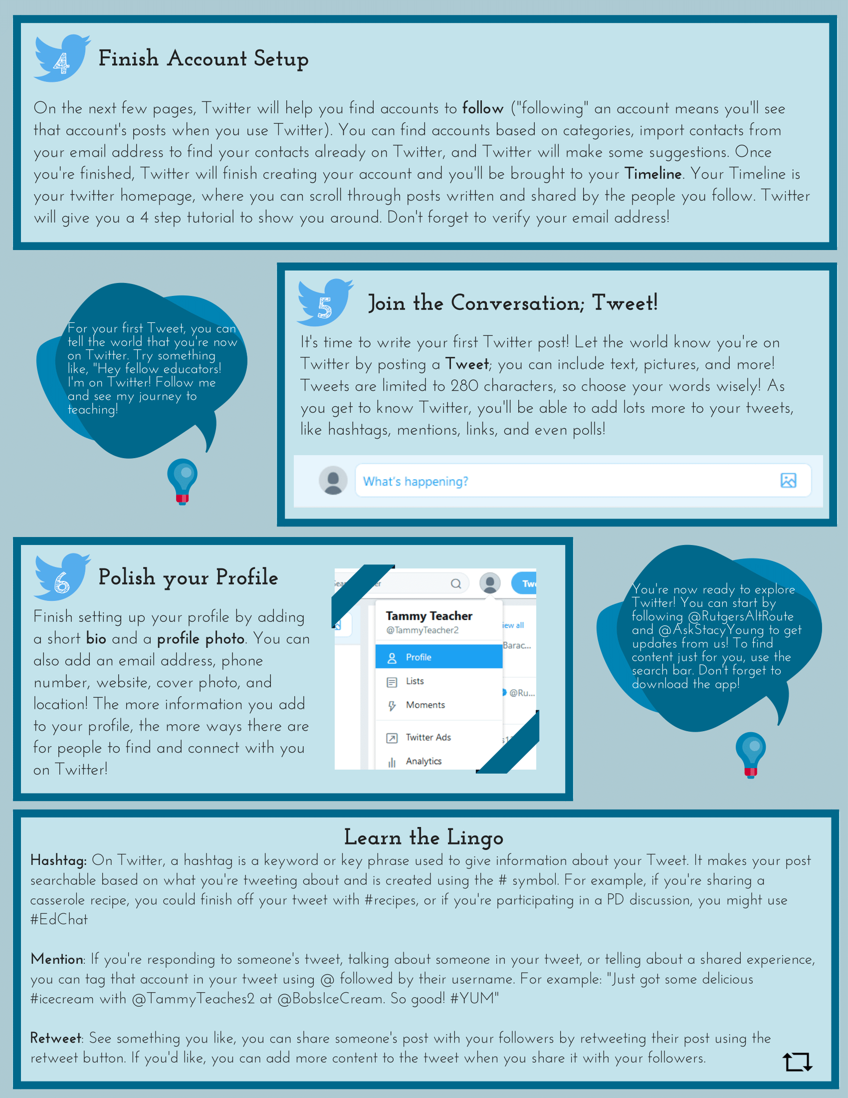 twitter how to for alternate route teachers