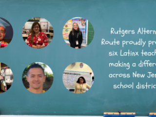 Headshots of six Latinx teachers