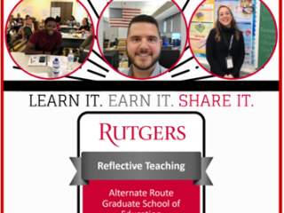 three head shots of educators in their classrooms